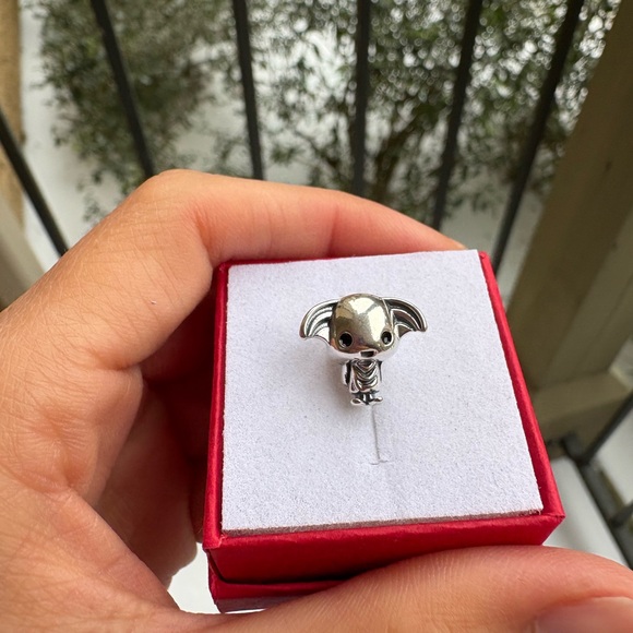 Harry Potter Silver Dobby the elf Charm - Picture 2 of 5
